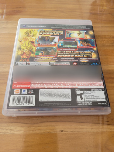 Dragon Ball Z Ultimate Tenkaichi Ps3 (Usado)