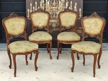 Comprar Sillas Antiguas Estilo Rococó Francés Luis Xv $120.000 C\u002Fu
