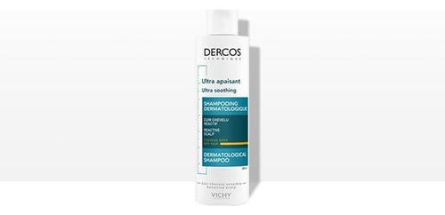  Shampoo Vichy Dercos Ultra Calmante Cabellos Secos 200ml