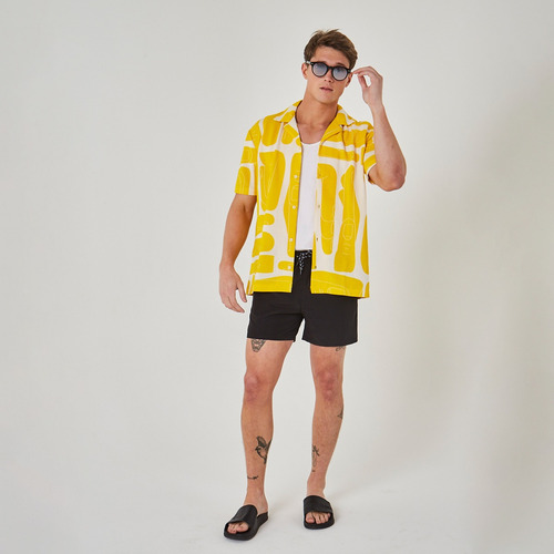Short De Baño Spandex Solid