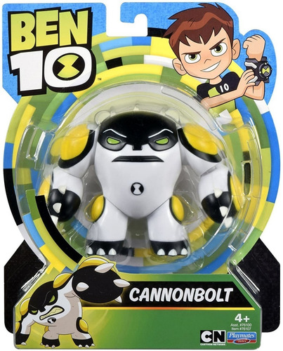 Imagem 3 de 4 de Figuras De Ação Ben 10 - Boneco Bala De Canhão 10cm - Sunny