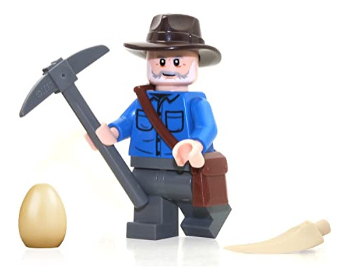 Minifigura Del Dr. Alan Grant De Lego Jurassic World Dominio