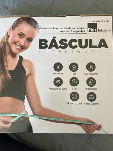 Bascula Inteligente Conexion Bluetooth Vidrio Digital App