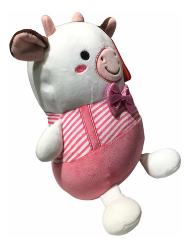 Imagen 3 de 5 de Peluche Vaca Con Moño 25cm Vaquita Canchera Phi Phi Toys