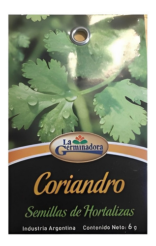 Semillas De Coriandro Cilantro Sobre 6gr Valhalla Grow