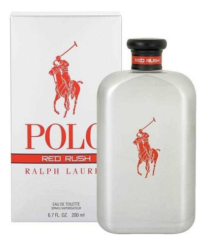 Ralph Lauren Polo Red Rush Edt 200ml Hombre - Avinari