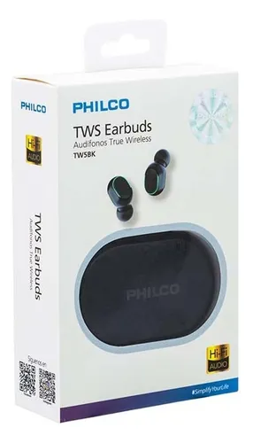 Audifonos Philco Tws5bk In Ear Bluetooth Negro / Tecnocenter