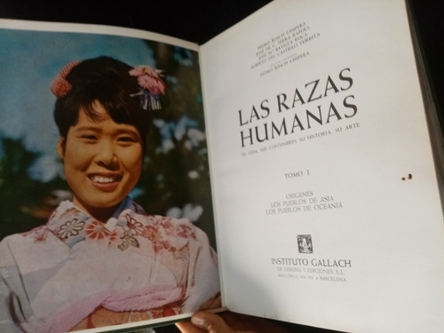 Enciclopedia Las Razas Humanas, Orígenes Asia Y Oceanía (Usado)