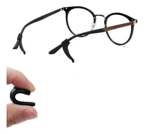 Gancho De Silicona Para Orejas Soporte De Gafas Largas