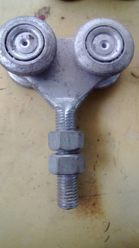 Garrucha 4 Ruedas Para Porton R-30 Riel De 2 Pulgadas