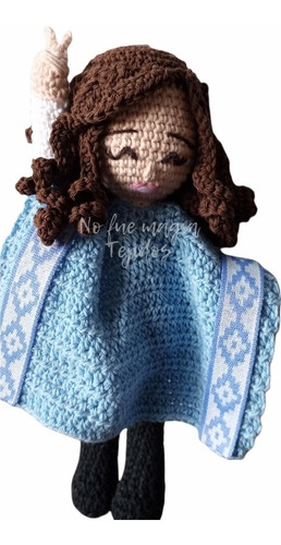 Muñeco Amigurumi Crochet Cristina