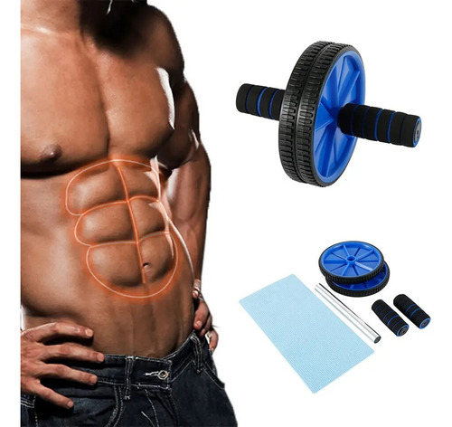 Rueda Ejercicio Abdominal Rodillo Entrenamiento Abdomen Fit