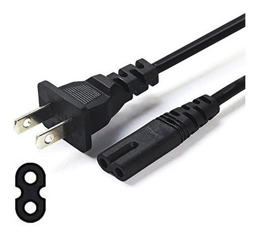 Imagen 2 de 4 de Cable De Alimentación Compatible Con Samsung Vizio LG Sony H