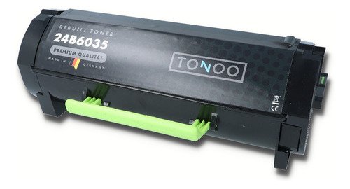 Tóner compatible M1145/XM1145 para Lexmark 24b6035, tinta negra de 16 K