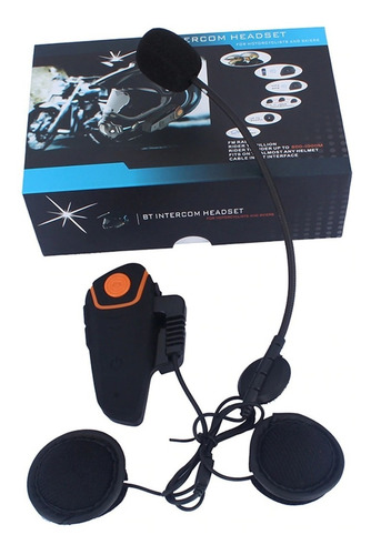 Comunicador Capacete Veetop Intercom Headset 800-1000m