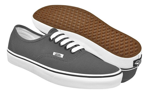 Tenis Vans Authentic Gris Tallas De #25 A #29 Hombre | Envío gratis