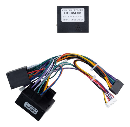 Frente Adaptador Bmw E46 9'' 2 Din 1998/2005+canbus Negro