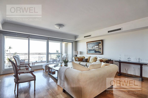 Imagen 4 de 30 de Departamento En Chateau! Piso Alto Con Hermosa Vista! Alquiler Con O Sin Muebles!