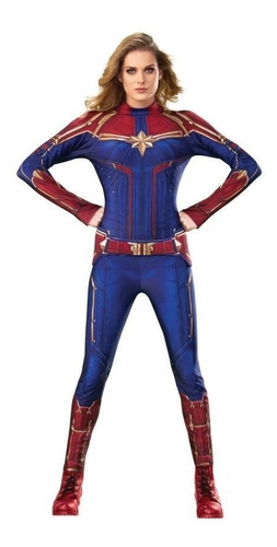 Disfraz Premium Vengadores Capitana Marvel Para Dama