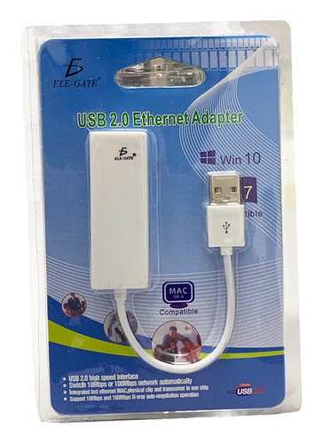 Convertidor  Elegate  Usb A Rj-45