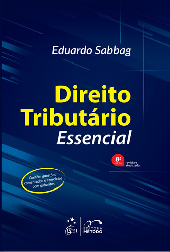 Direito Tributário Essencial, de Sabbag, Eduardo. Editora Forense Ltda., capa mole em português, 2021