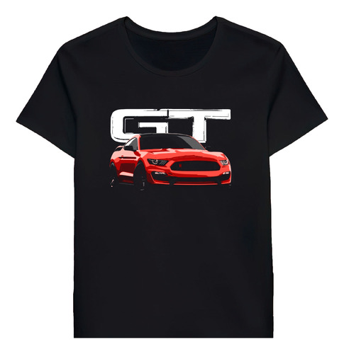 Remera Mustang Gt V8 Gt350 Gt500 Grand Touring Raci 55770341