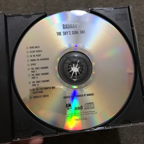 Cd Bauhaus - The Sky's Gone Out 1982 Importado Frete Grátis