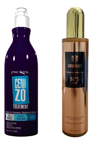 Matizador Cenizo Prokpil 300ml + Protector Térmico 280ml