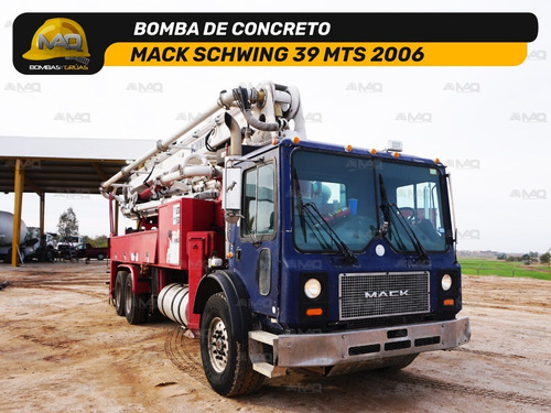 Bomba De Concreto Mack Schwing 39 Mts 2006