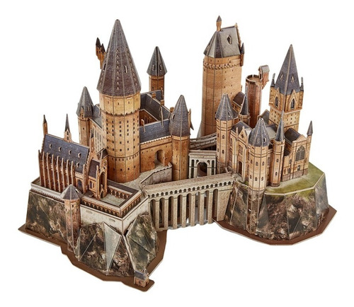 Imagen 5 de 5 de Puzzle 3d Harry Potter | Castillo De Hogwarts