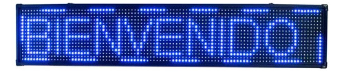 Letrero Led Programable 1mt X 20cm Interior Varios Colores