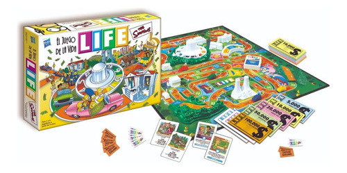 Juego De Mesa Life Los Simpsons Hasbro 9772