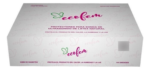 Fundas Ecográficas Ecofem Preservativos Sin Lubricar X144u.