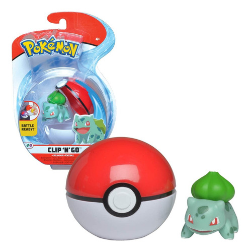 Pokebola Original Pokémon Más Figura Bulbasaur 