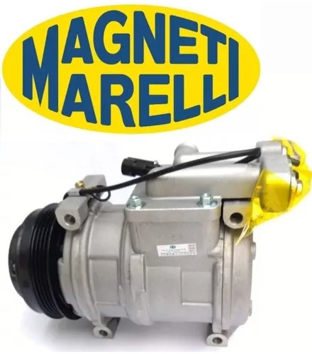 Compressor Ar Cond Iveco Stralis 10pa17 24v 4pk Marelli