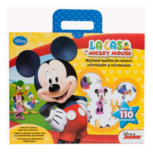 Libro La Casa De Mickey Mouse. Mi Primer Maletín De Cuentos