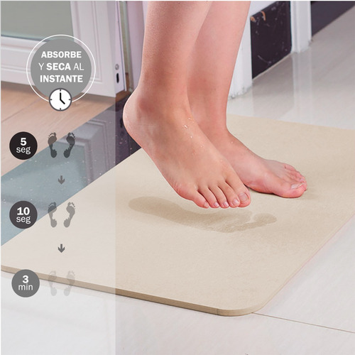 Imagen 1 de 2 de Alfombra Placa Baño Morph