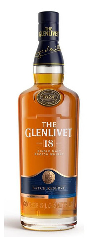 The Glenlivet 18 Años Single Malt Scotch Whisky 700 mL