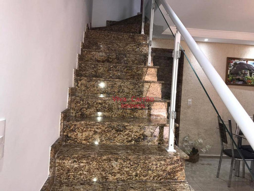 Sobrado Em Condomínio Fechado Com 3 Dormitórios ( 1 Suíte ), 3 Vagas À Venda, 92 M² Por R$ 750.000 - Mooca - São Paulo/sp - So0234
