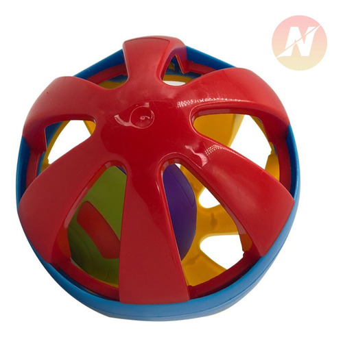 Conjunto Torre E Bola Chocalho Brinquedo Infantil