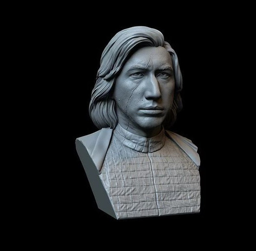 Archivo Stl Impresión 3d - Star Wars - Kylo Ren Bust