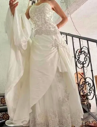 Vestido De Novia Encapsulado De Pichelina MercadoLibre