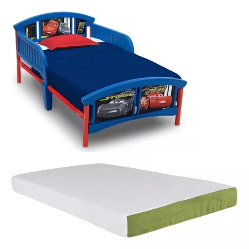  Disney McQueen - Cama de coche para niños pequeños : Bebés