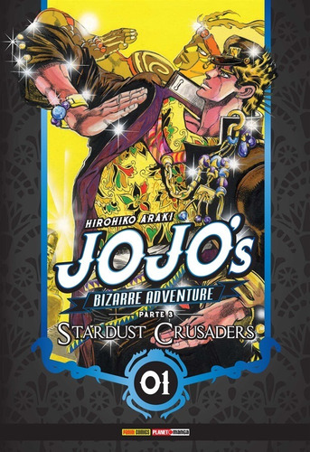 Jojo's Bizarre Adventure - Parte 3: Stardust Crusaders Vol. 1, de Araki, Hirohiko. Série Jojo's Bizarre Adventure Editora Panini Brasil LTDA, capa mole em português, 2022