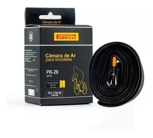 Câmara De Ar Pirelli Bike Mtb Aro 29 Presta 48mm Bico Fino 