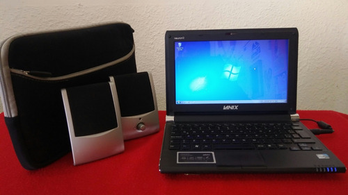 Laptop Mini Lanix + Bocinas + Funda + Cargador