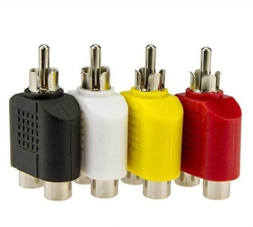 Adaptador 1 Rca Macho A 2 Rca Hembra Lince