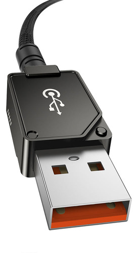 Cabo indestrutível tipo C para USB Baseus 1m 100w preto