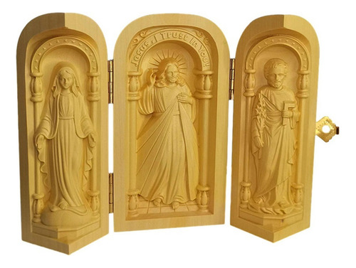 Adornos De Talla De Madera, Escultura Religiosa Católica