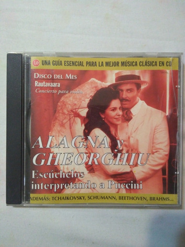 Cd Interpretando A Puccini - Alagna Y Gheorghiu